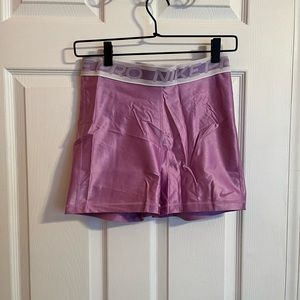 High waisted Nike Pro shorts.